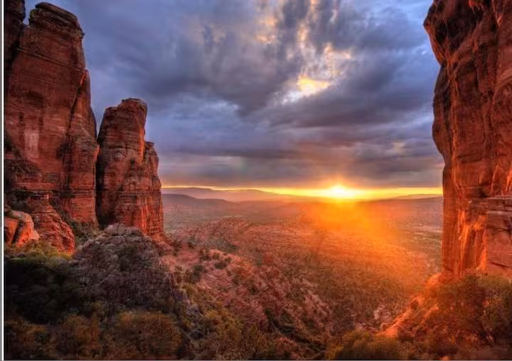 Sedona red rock landscape